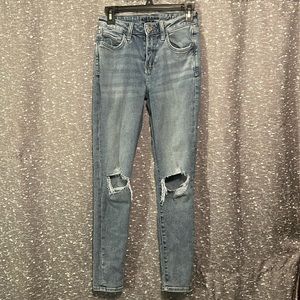 Arizona high rise skinny jeans size 3